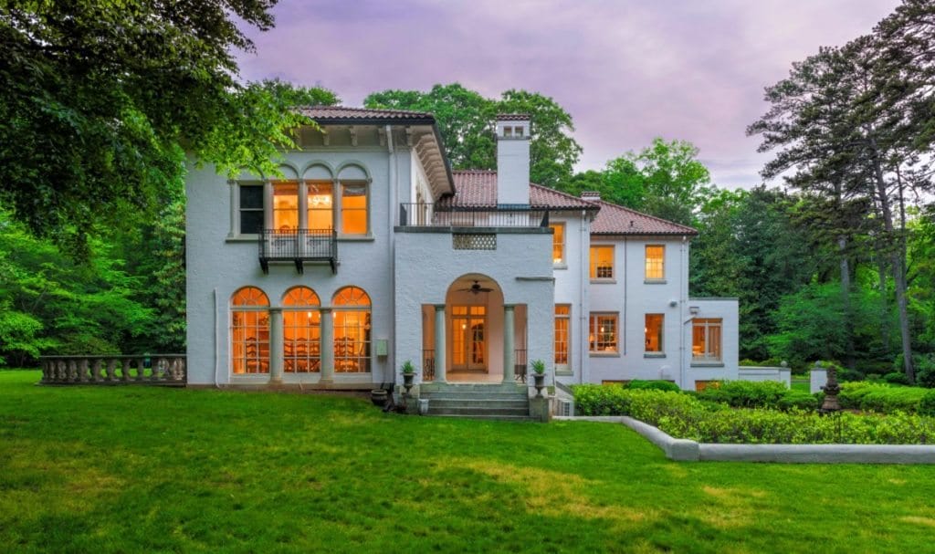 Villa Juanita 509 west paces ferry Buckhead real estate