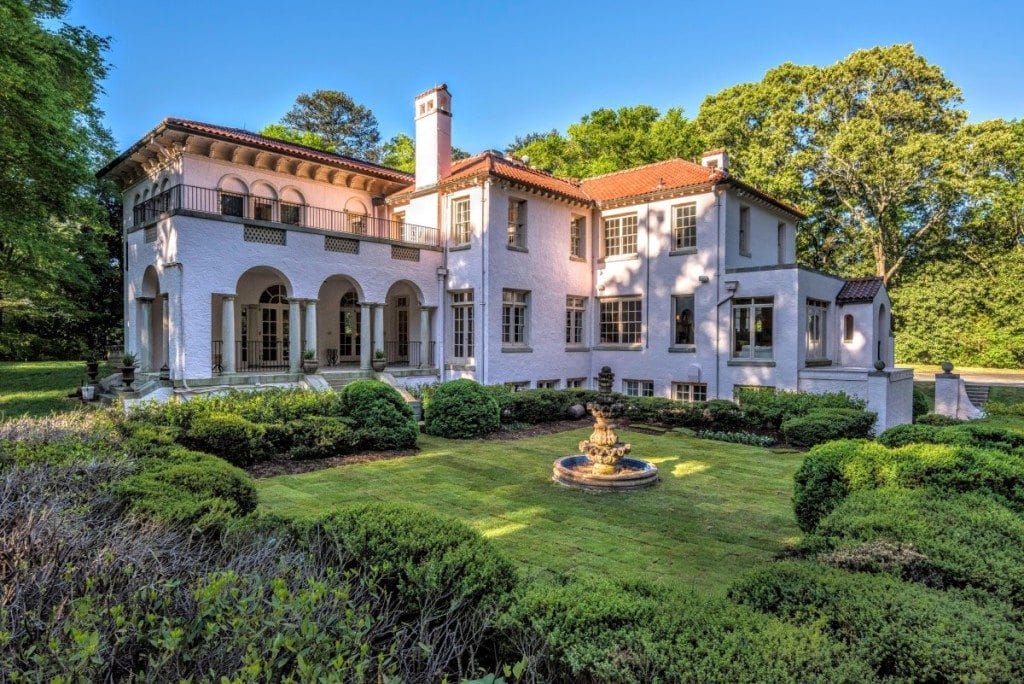 Villa Junita 509 west paces ferry Buckhead real estate