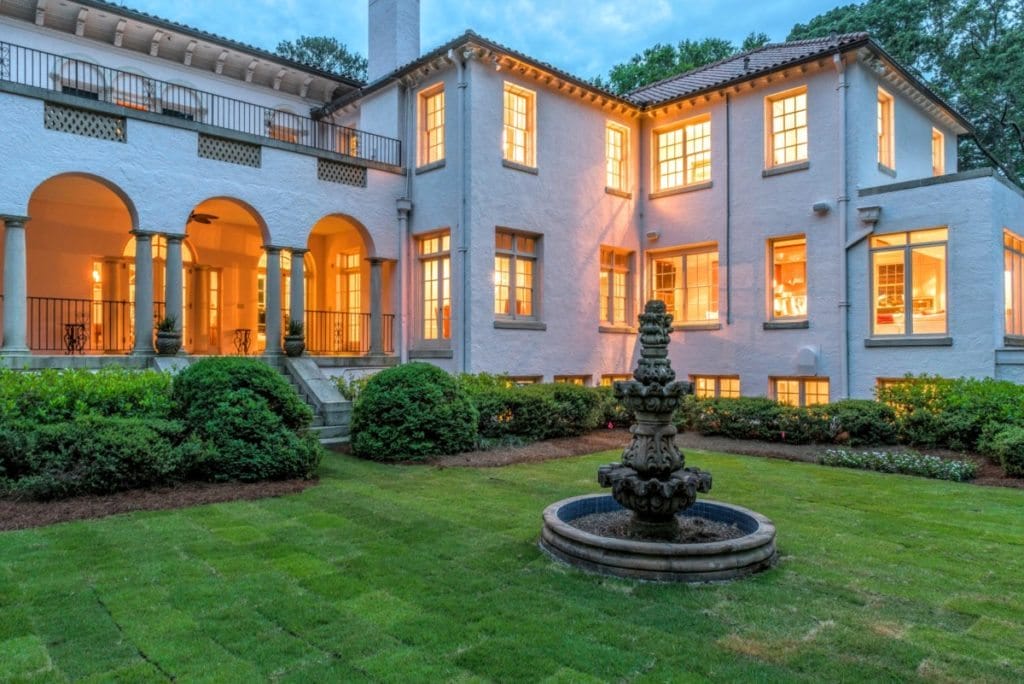 Villa Juanita 509 west paces ferry Buckhead real estate