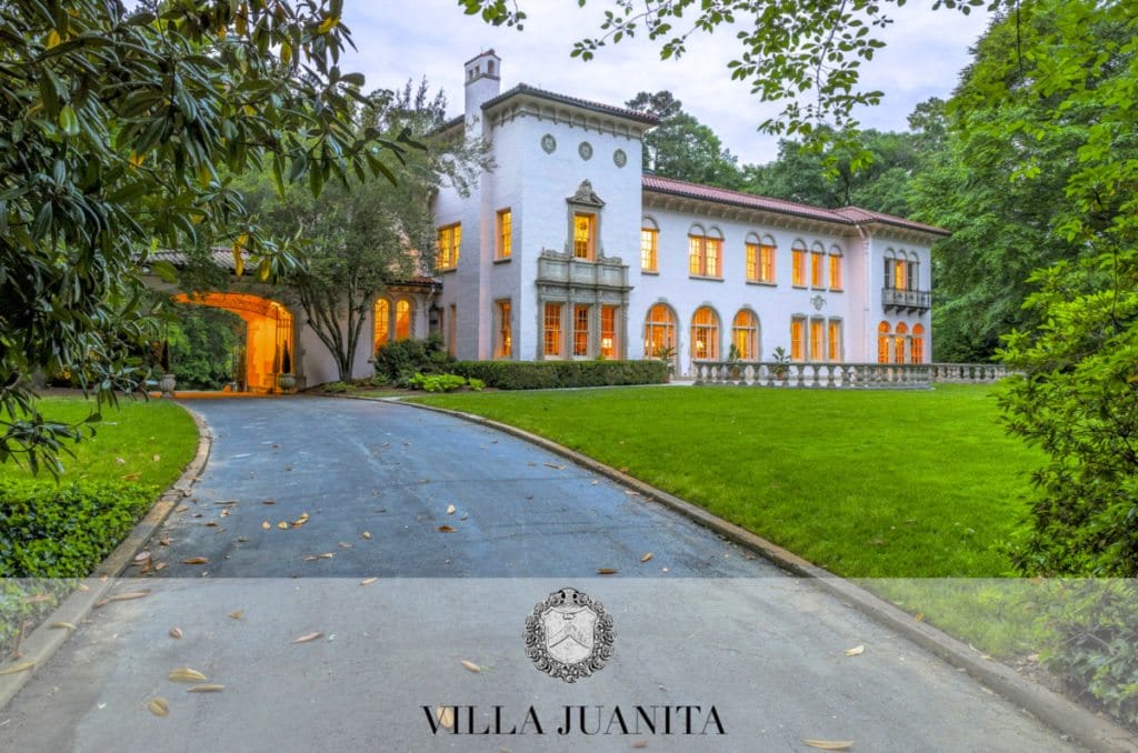 Villa Juanita 509 west paces ferry Buckhead real estate