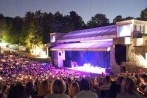 summer concert at Chastain Park Amphitheatre