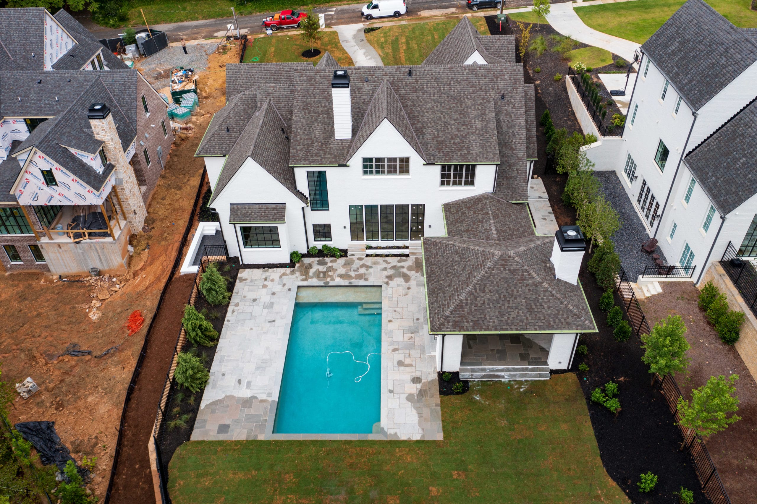 Classic elegance with modern amenities in this new home on Rilman Road