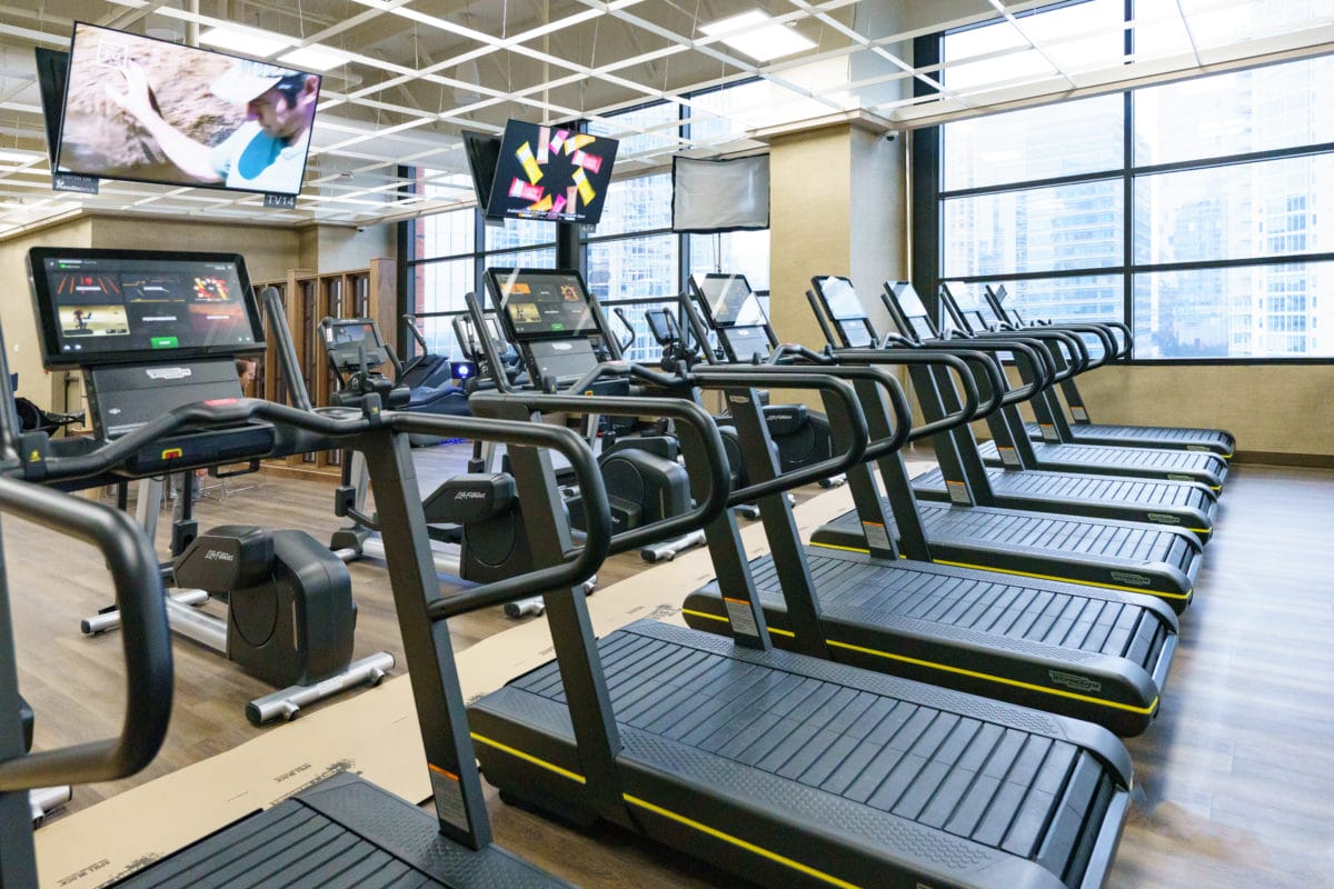 Lifetime fitness online machines