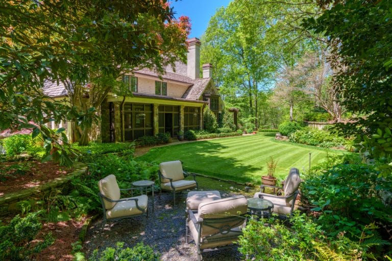 Sprawling 4.5 Acre Wooded Estate on Double Lot in Paces